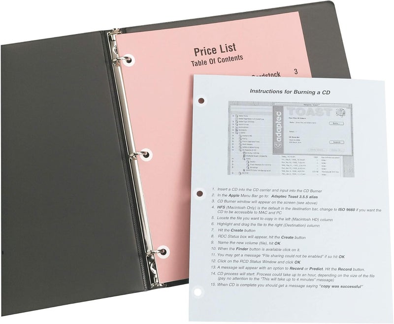 AVERY Self-Adhesive Polyvinyl Standard Diameter Hole Reinforcements, White, 1,000 per Pack (5720) - Image 5